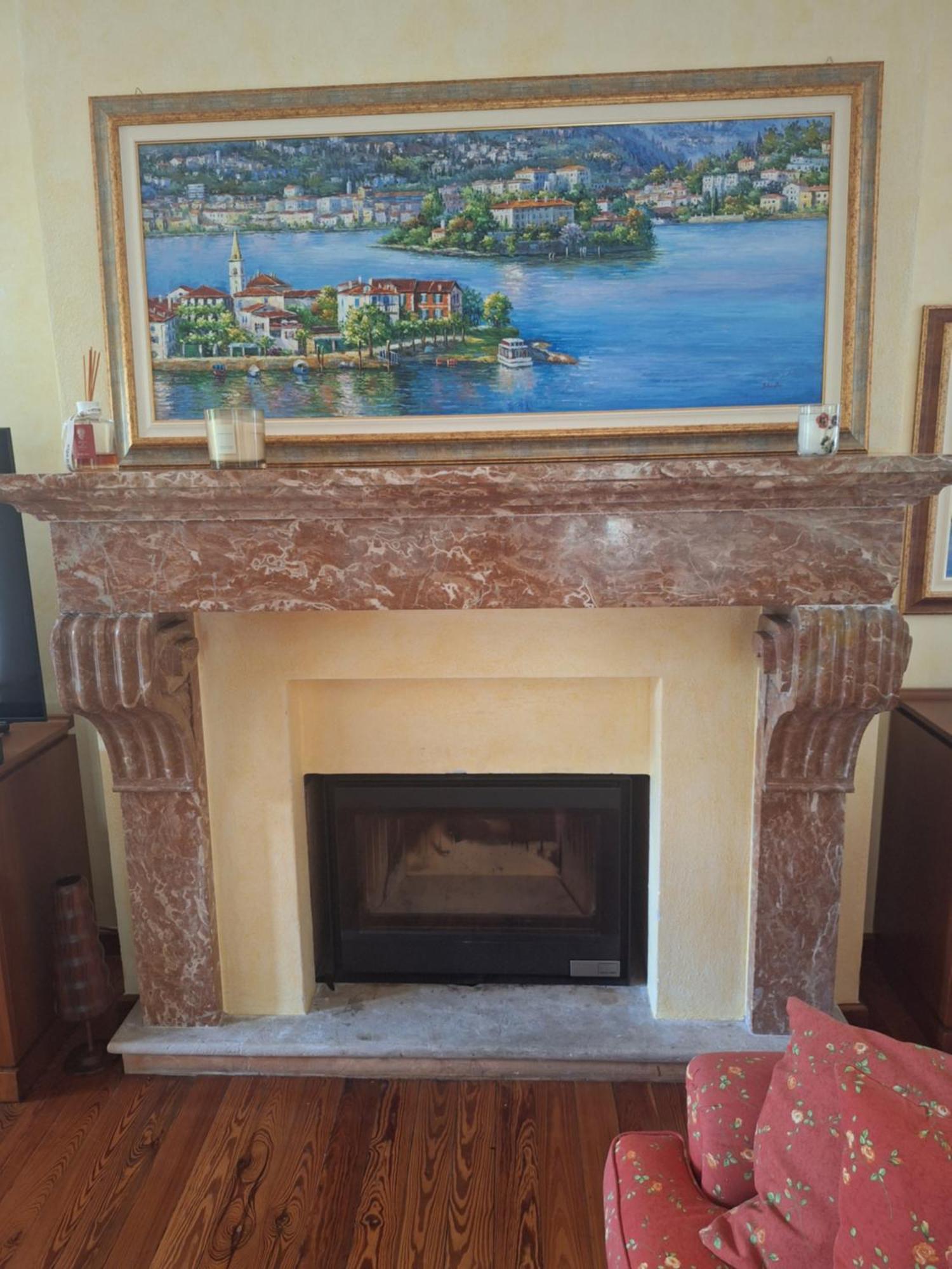 Villa Isabella: Lakefront Room with Park View Balcony Stresa Exterior photo